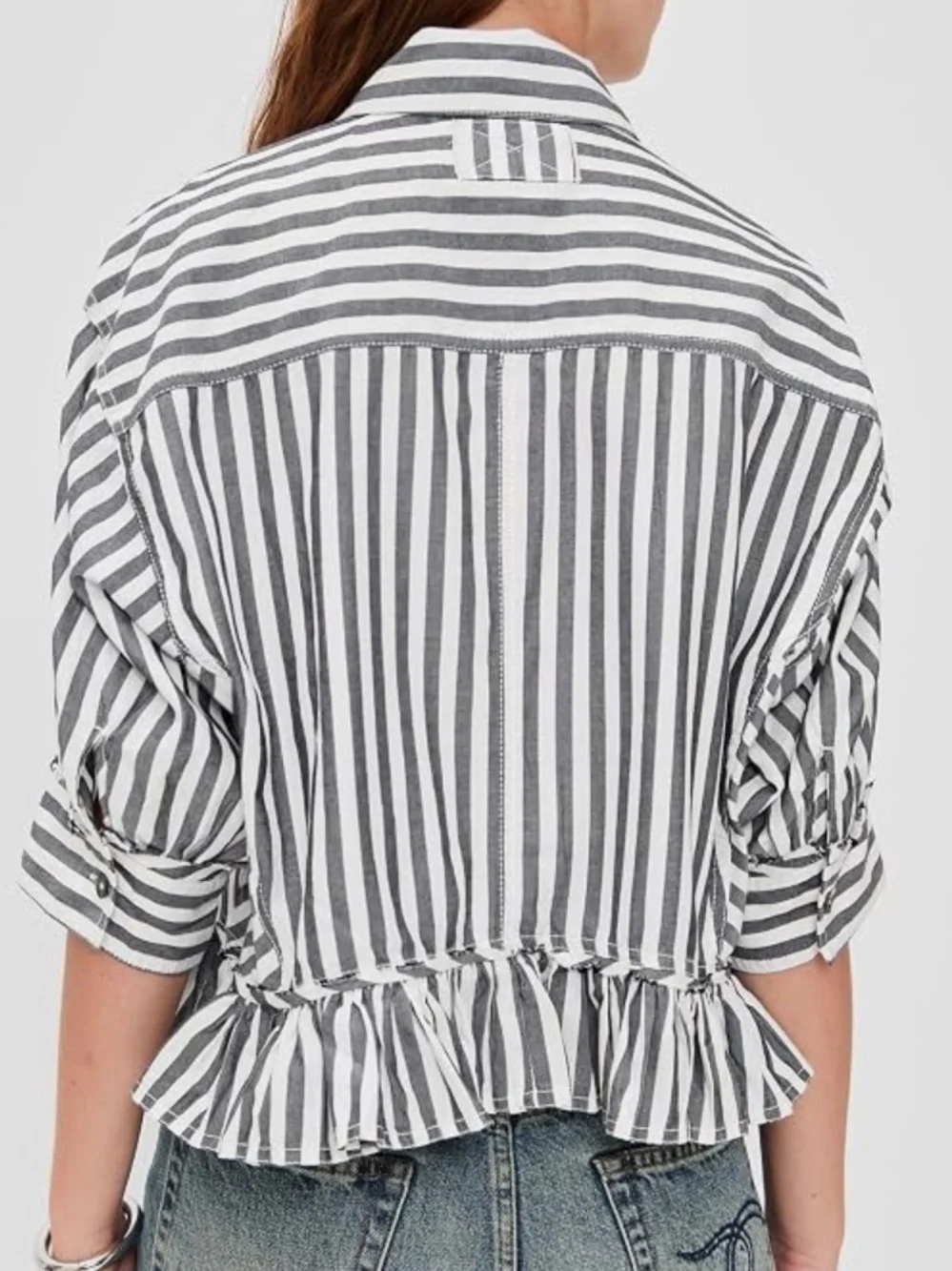 Free People Women's Bailey Stripe Shirt